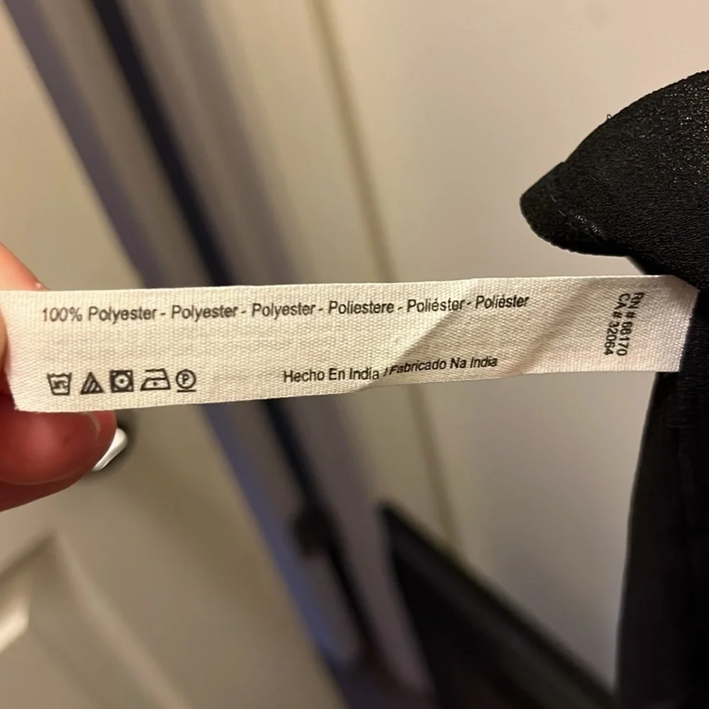 free people black with gold stars cami size large - Picture 7 of 12